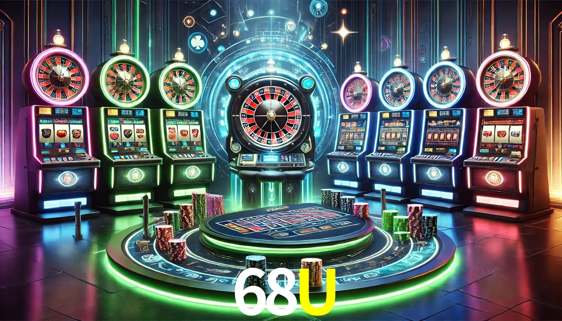 Jogos emocionantes no 68U